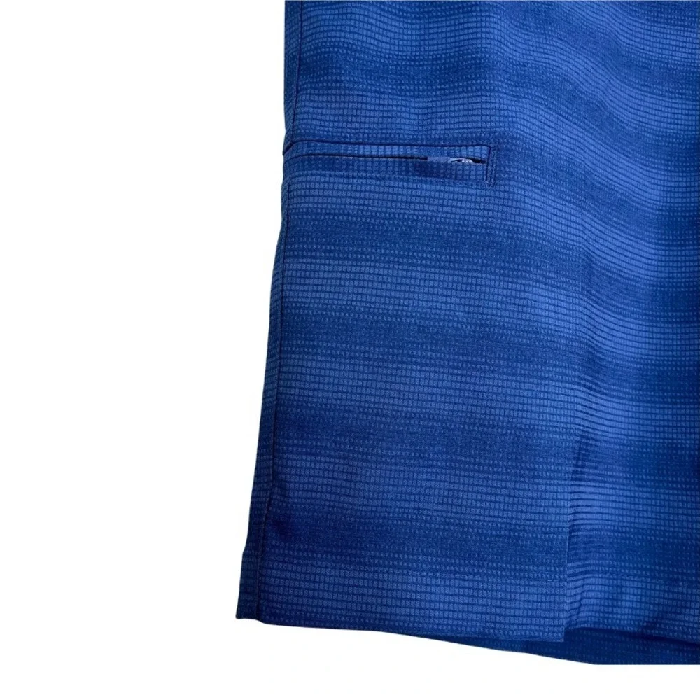 Greg Norman Performance‎ Golf Shorts Blue Size 34 NWT Stretch Moisture-Wicking